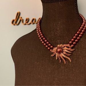 HEIDI DAUS “Sublime” sunburst fashion necklace